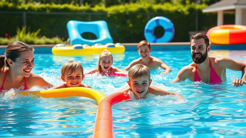 fun pool noodle challenges
