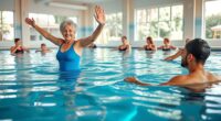 gentle water fitness routines