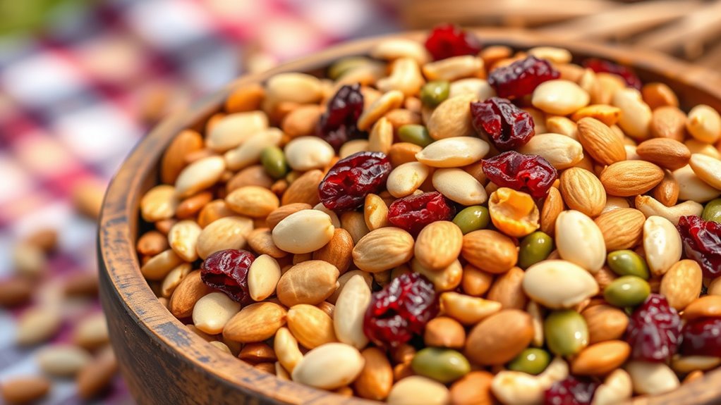healthy crunchy customizable snack
