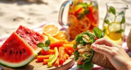 healthy summer beach snacks