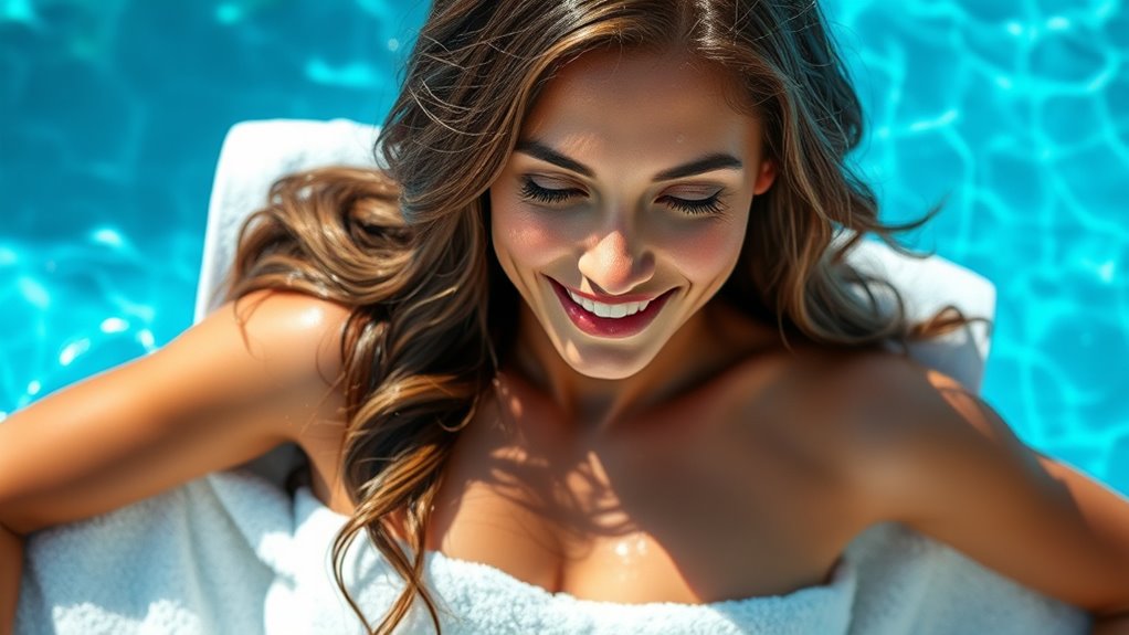 hydrating hair and skin