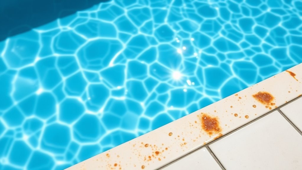 identifying and treating mineral stains