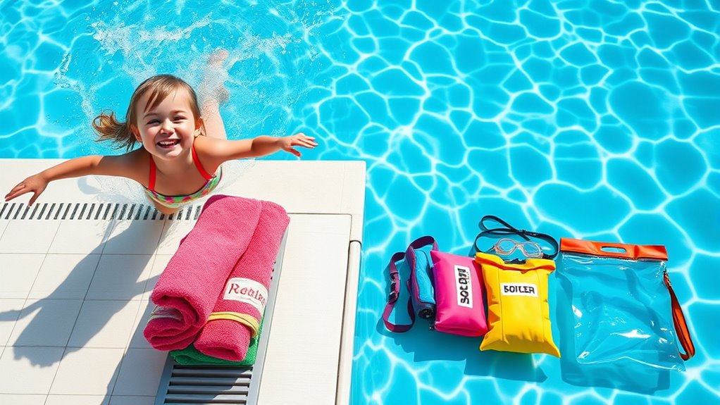 keep belongings clean and labeled