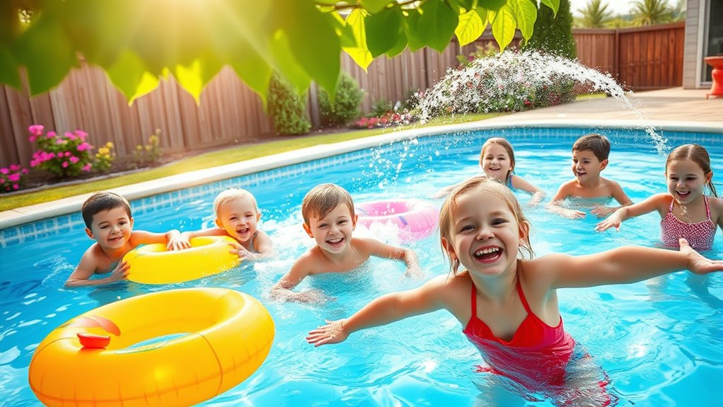 kids pool day activities