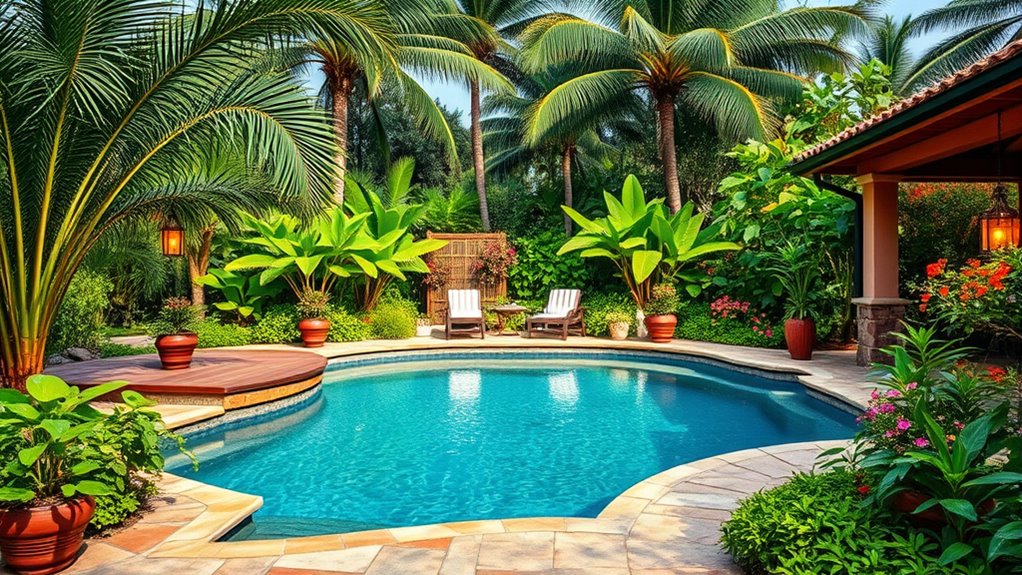 lush natural oasis design