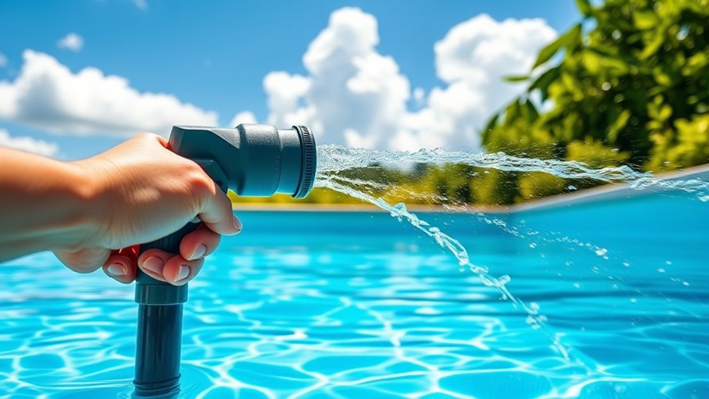 maintain proper water level