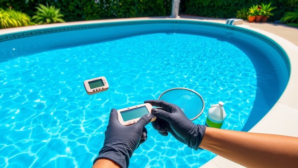 maintain water quality balance