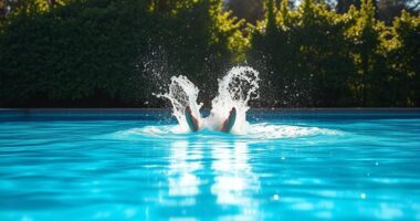 morning pool exercise routine