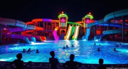 nighttime water park adventure
