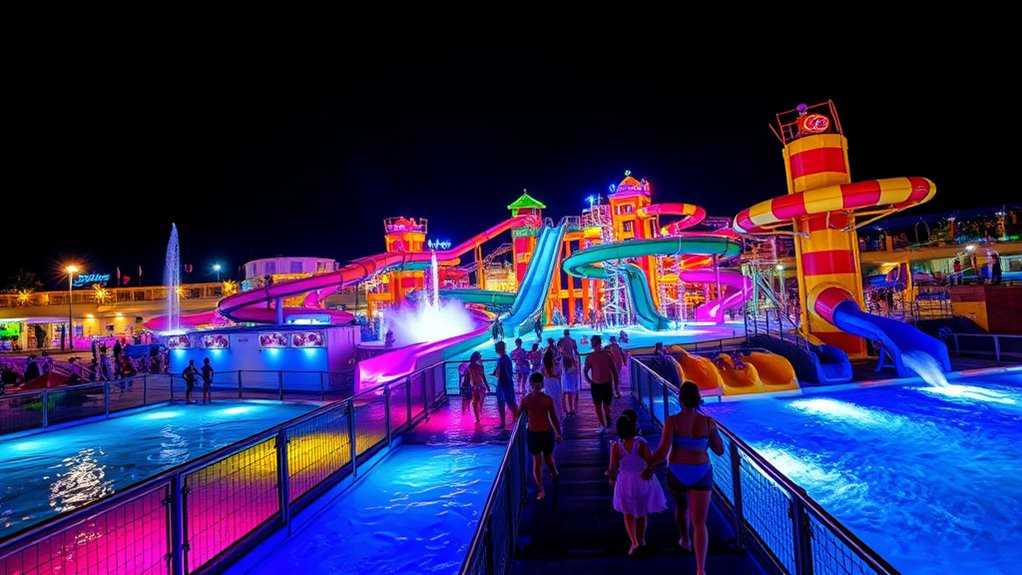 nighttime water park safety