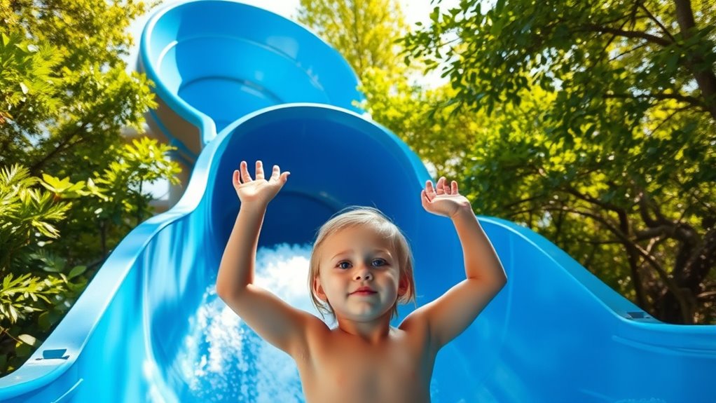 overcoming water slide fear