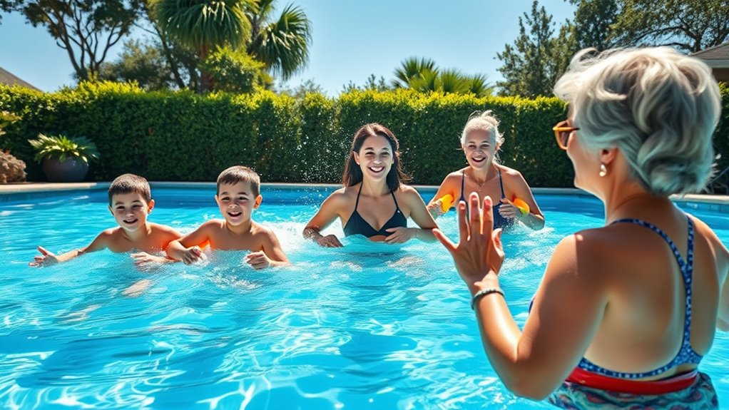 pool exercises for families