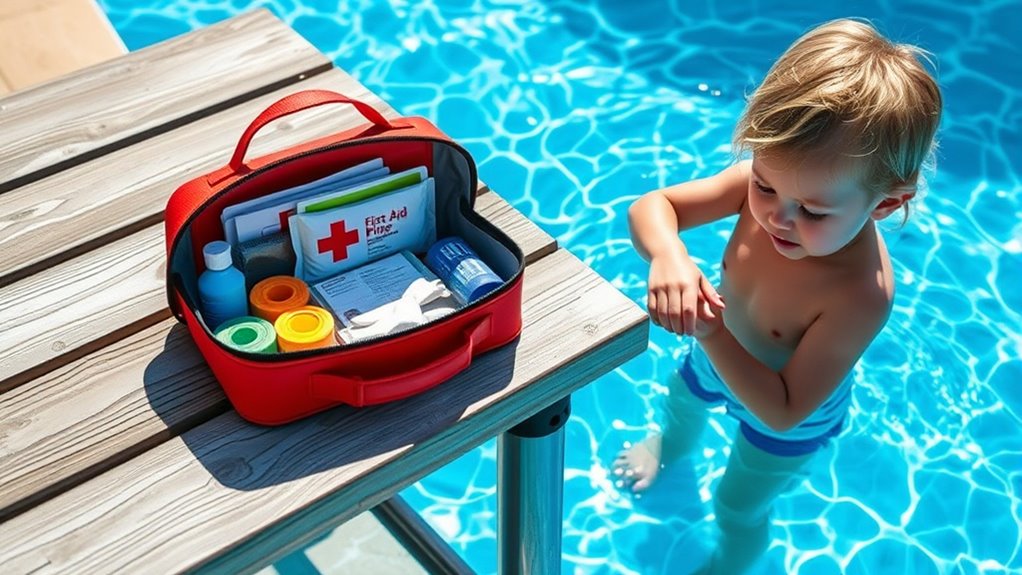pool first aid kit essentials
