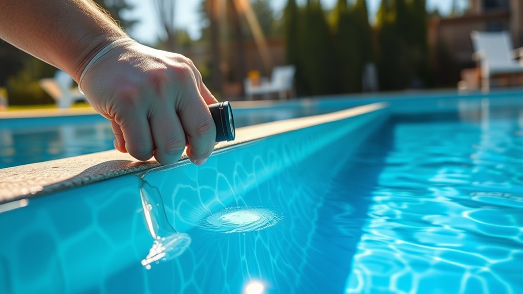 pool leak detection and repair