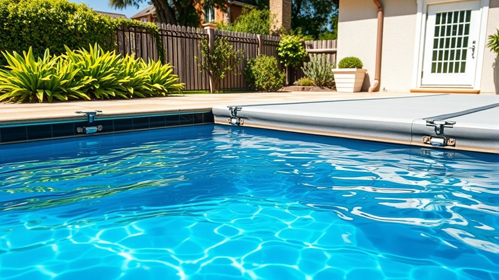 pool safety maintenance signage