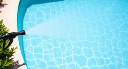 pool surface stain removal