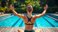 pool yoga for swimmers