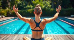 pool yoga for swimmers