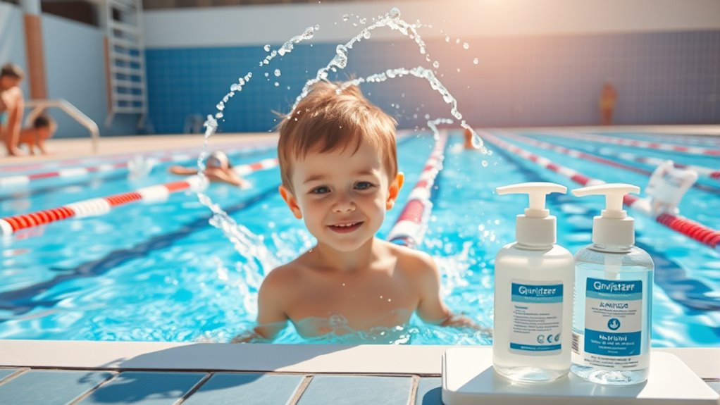 practice safe pool hygiene
