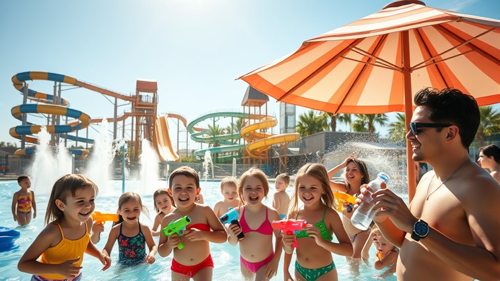 prevent heat exhaustion at water parks