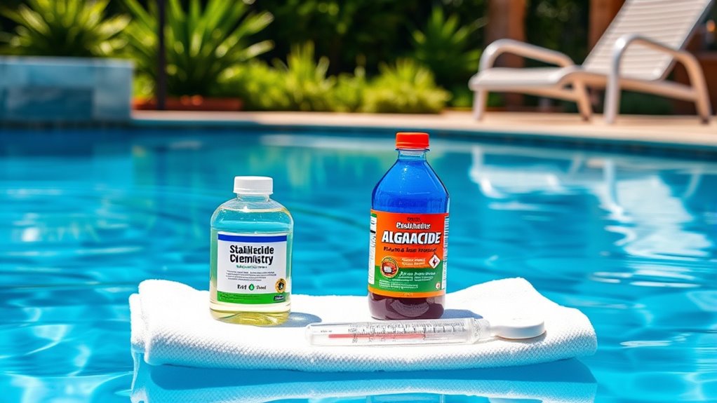 proper chemical balance maintenance