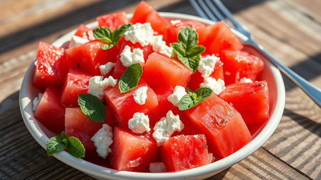 refreshing summer fruit salad