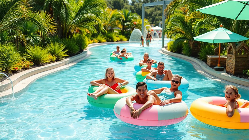 relaxing slow water ride