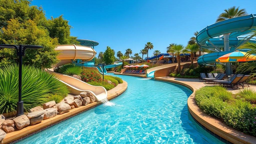 relaxing water park retreats