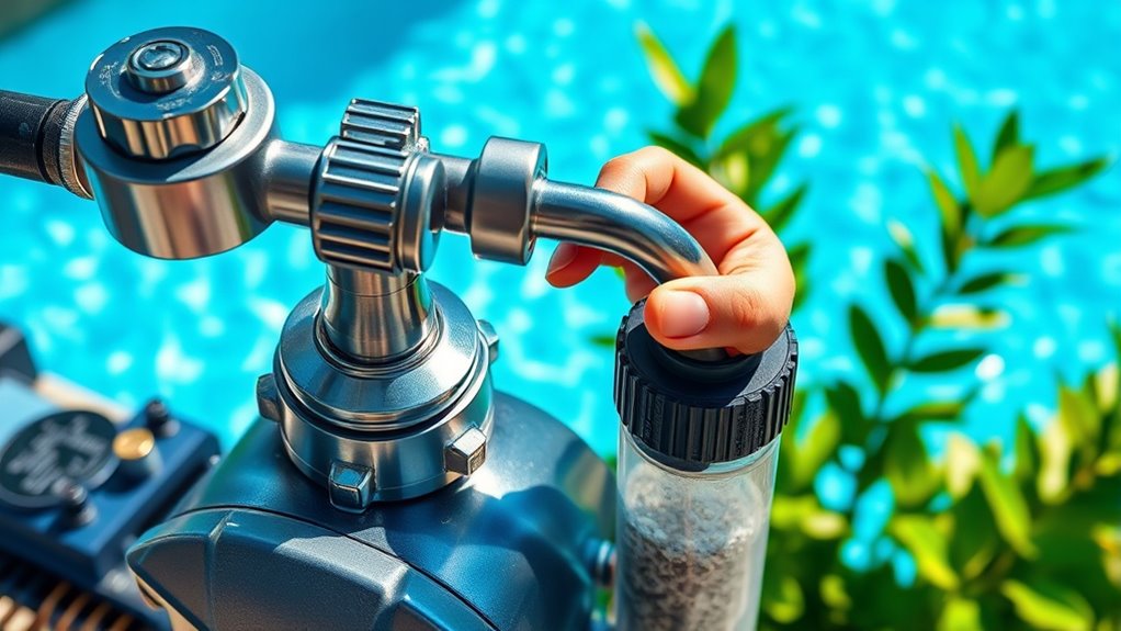 run pump check filter regularly