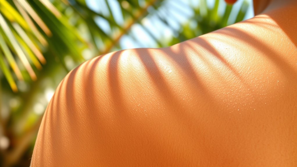safe tanning through skin care