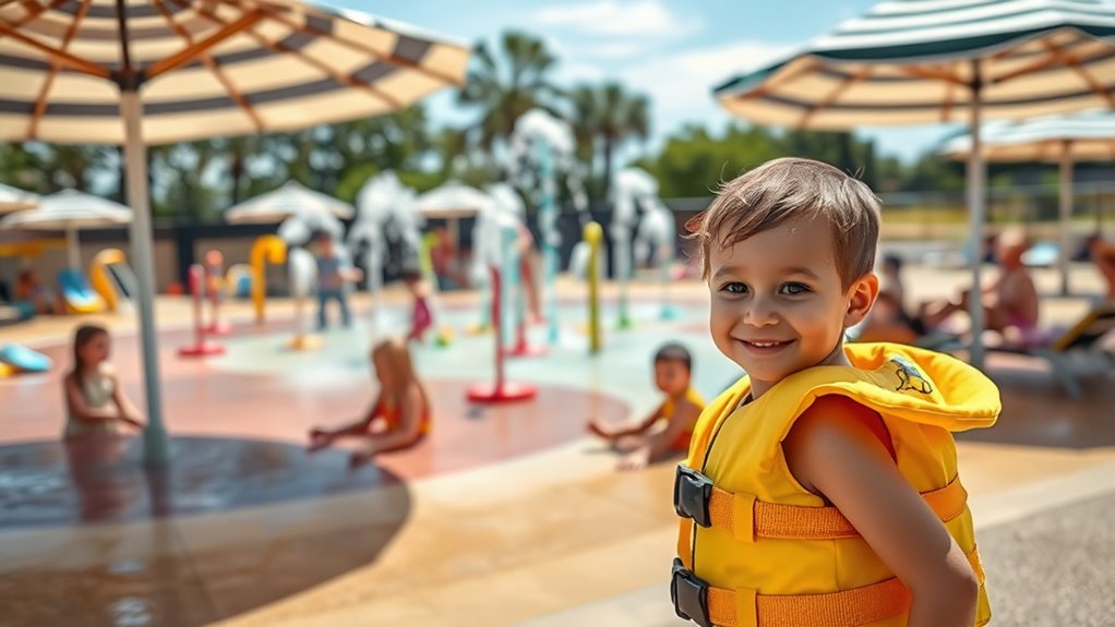safety gear and shallow zones