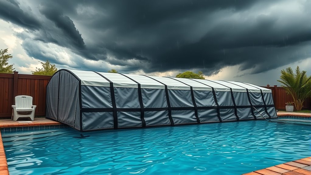 secure pool equipment properly