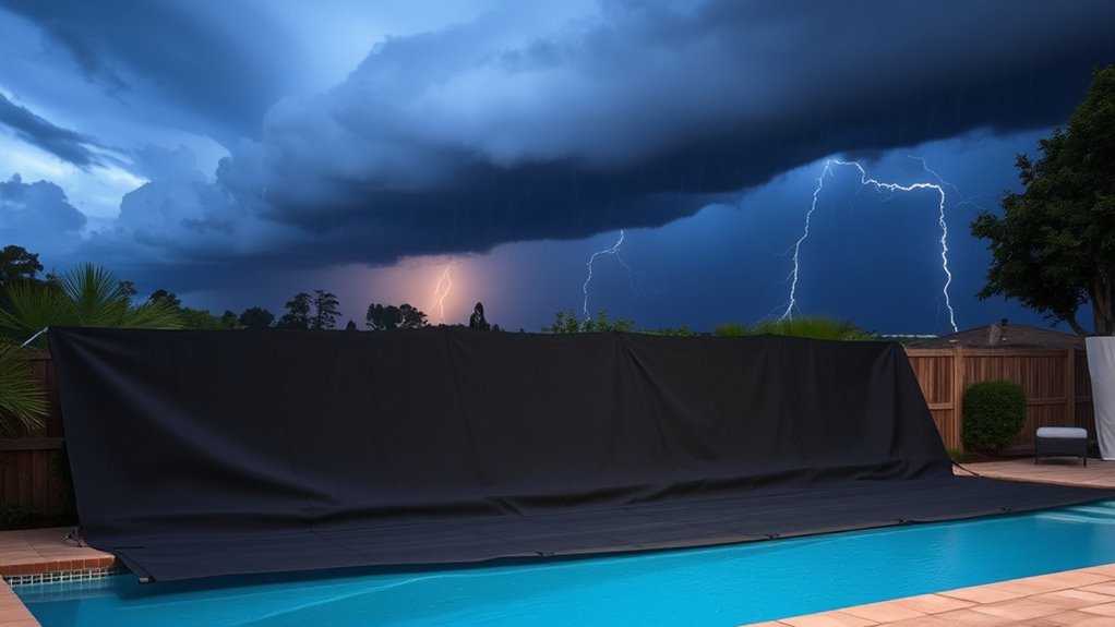 secure protective pool cover