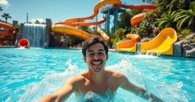 solo water park adventure