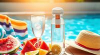 stay hydrated at beach
