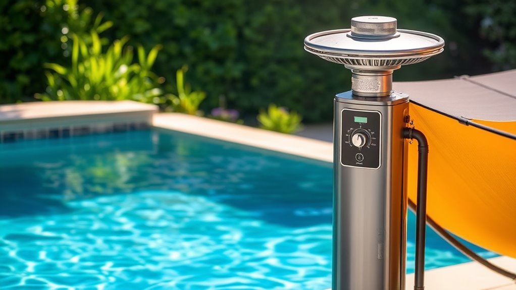 types of pool heating