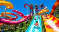 types of water slides