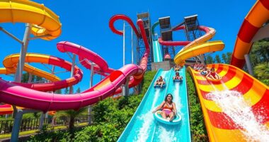 types of water slides
