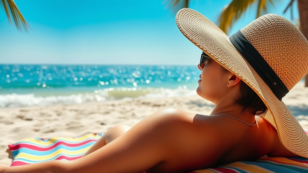use sunscreen and shade