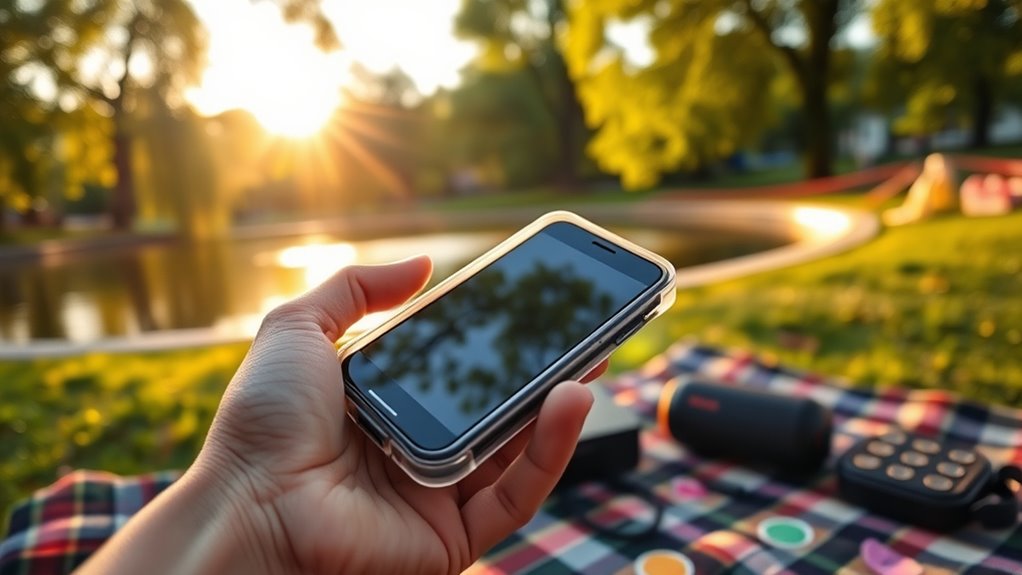 use waterproof protective accessories