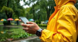 using waterproof gadgets outdoors