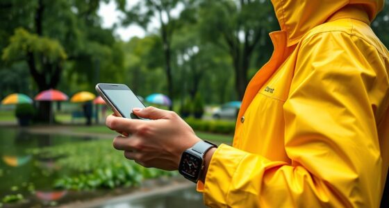 using waterproof gadgets outdoors