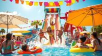 water park birthday celebration