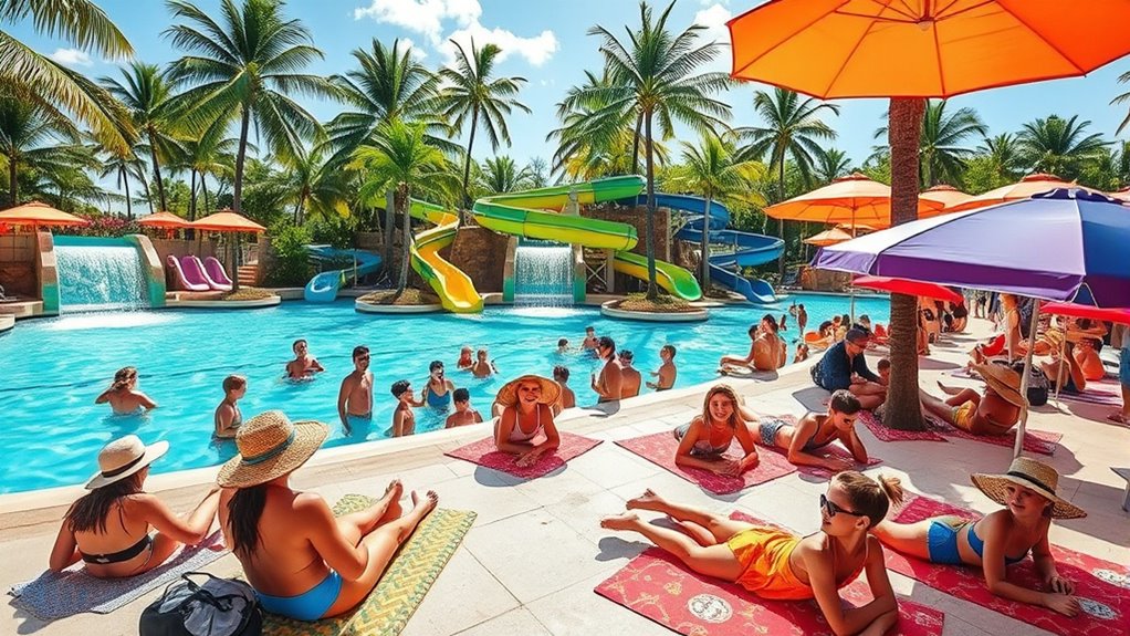 water park sun safety