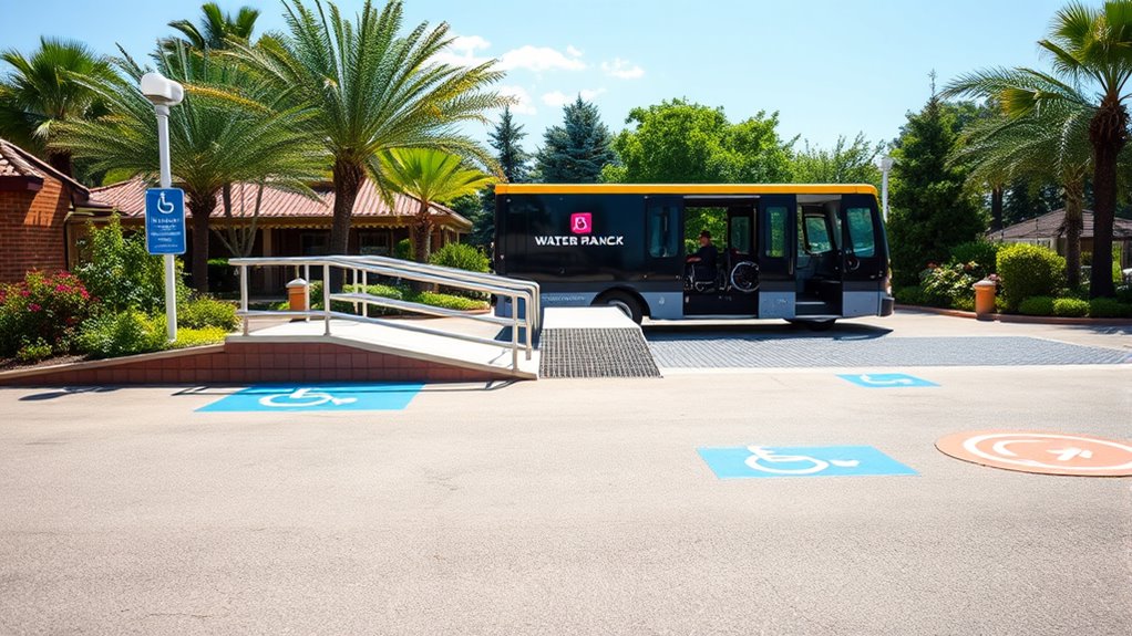 water park transportation options