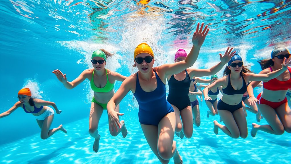 water resistance promotes joint friendly exercise