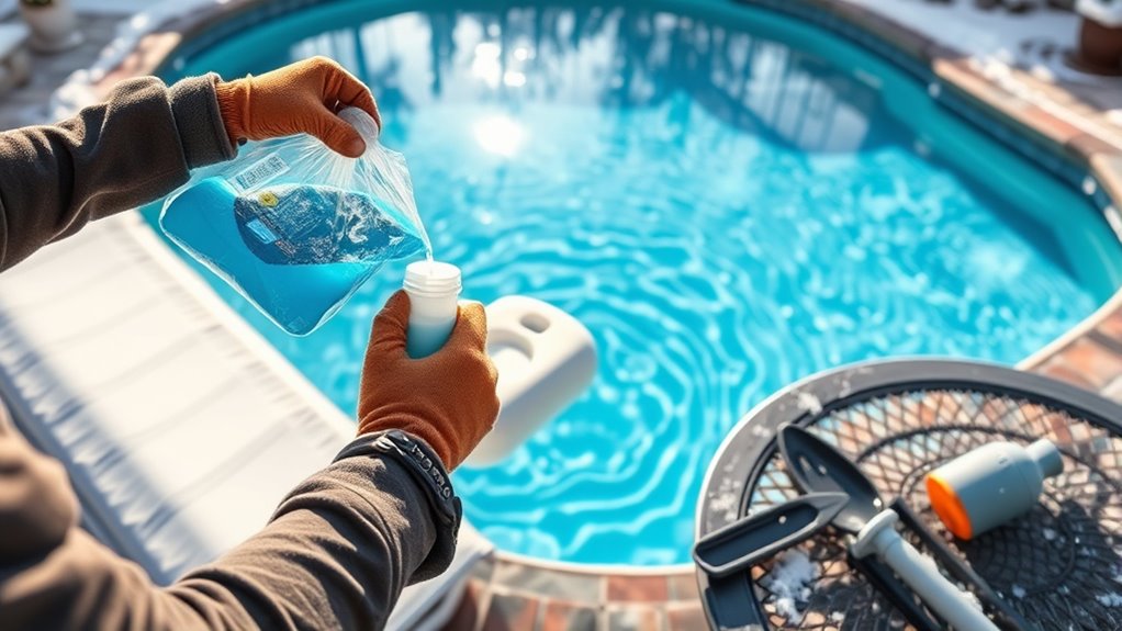 winterize with chemical treatments