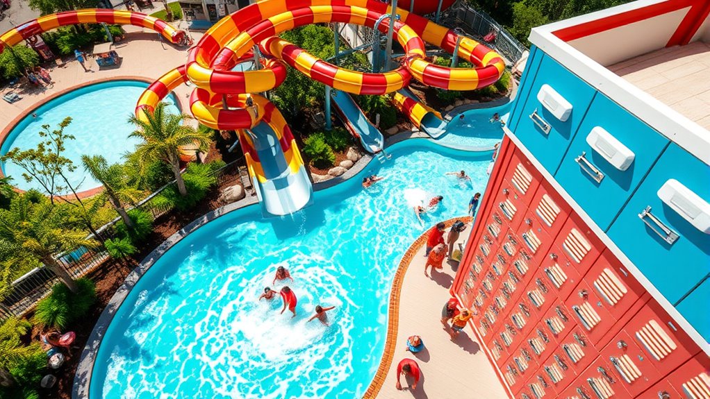 ark water park attractions