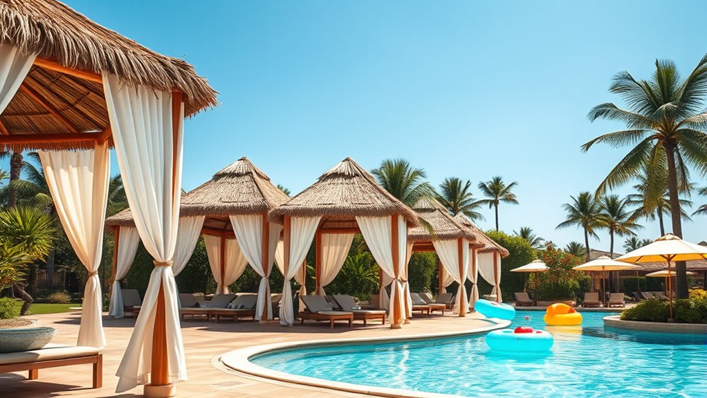 cabanas booking cancellations deposits