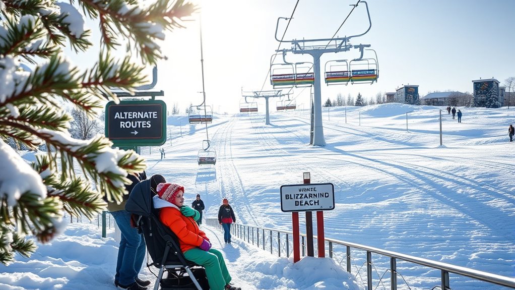 chairlift rules and routes